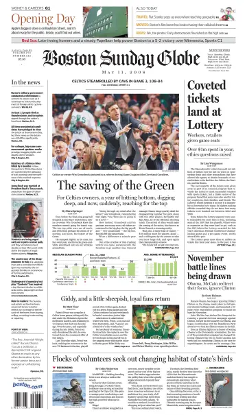 Boston Sunday Globe - 11 May 2008
