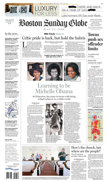 Boston Sunday Globe - 15 Jun 2008