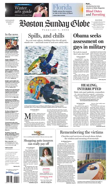 Boston Sunday Globe - 1 Feb 2009
