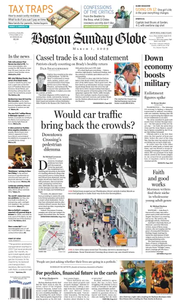 Boston Sunday Globe - 1 Mar 2009