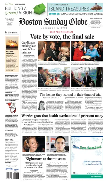Boston Sunday Globe - 6 Dec 2009