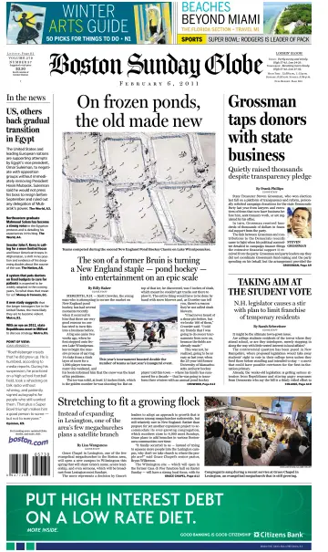 Boston Sunday Globe - 6 Feb 2011