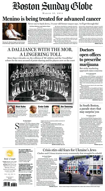 Boston Sunday Globe - 16 Mar 2014