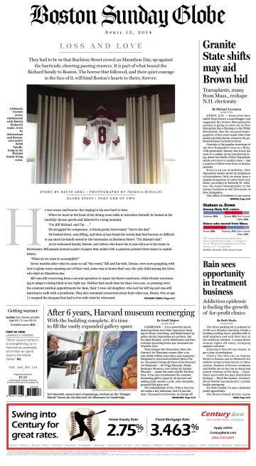 Boston Sunday Globe - 13 Apr 2014