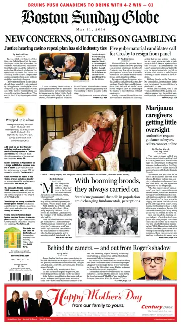 Boston Sunday Globe - 11 May 2014