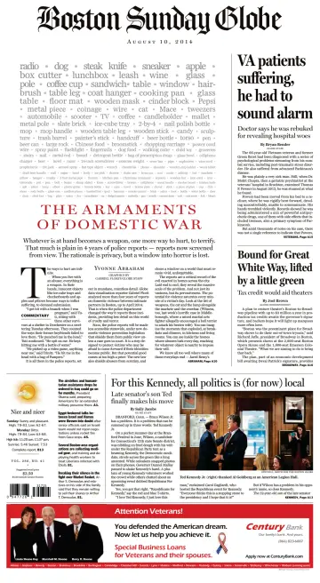 Boston Sunday Globe - 10 Aug 2014