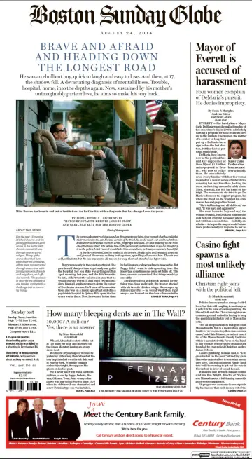 Boston Sunday Globe - 24 Aug 2014