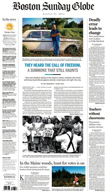 Boston Sunday Globe - 31 Aug 2014