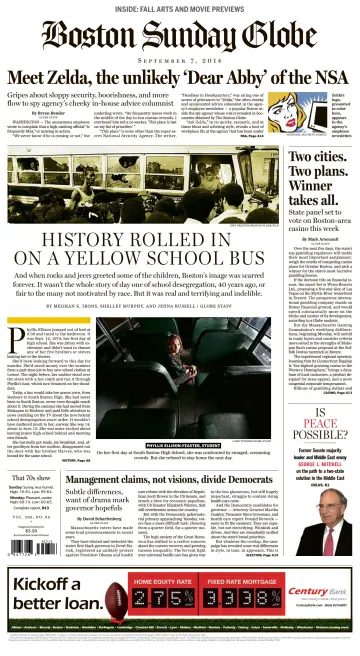 Boston Sunday Globe - 7 Sep 2014