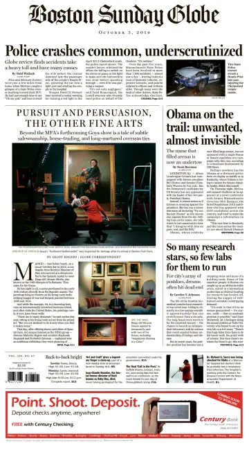 Boston Sunday Globe - 5 Oct 2014