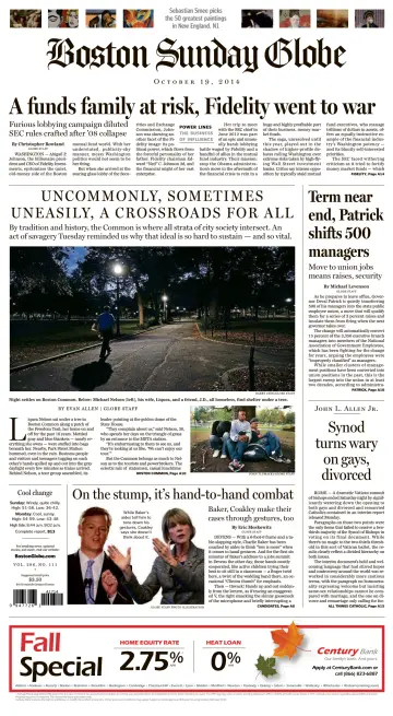 Boston Sunday Globe - 19 Oct 2014