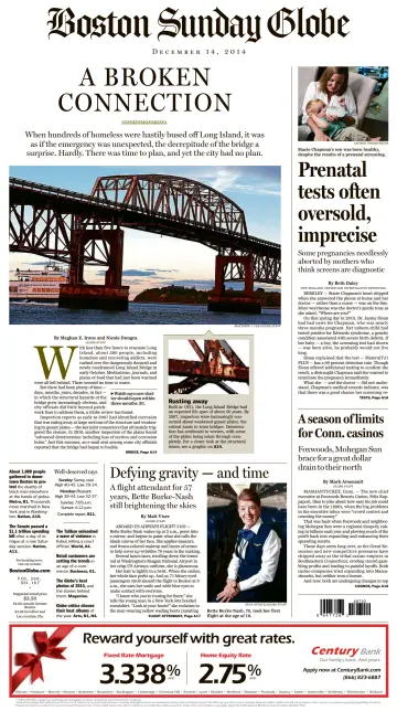 Boston Sunday Globe - 14 Dec 2014