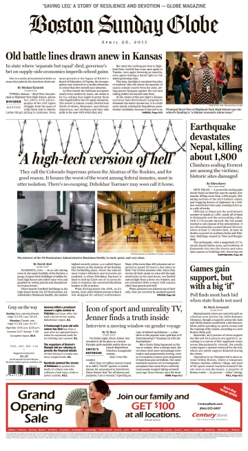 Boston Sunday Globe - 26 Apr 2015