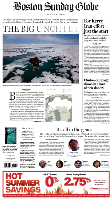 Boston Sunday Globe - 12 Jul 2015