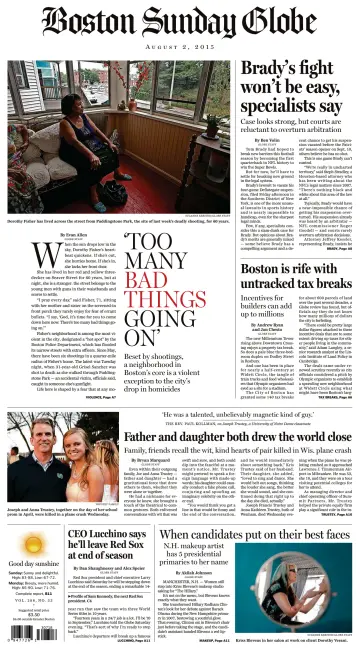 Boston Sunday Globe - 2 Aug 2015
