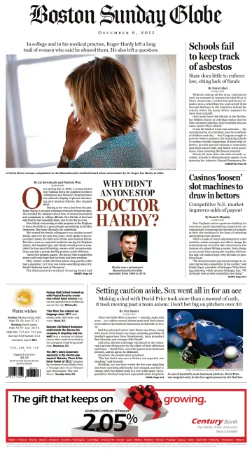 Boston Sunday Globe - 6 Dec 2015