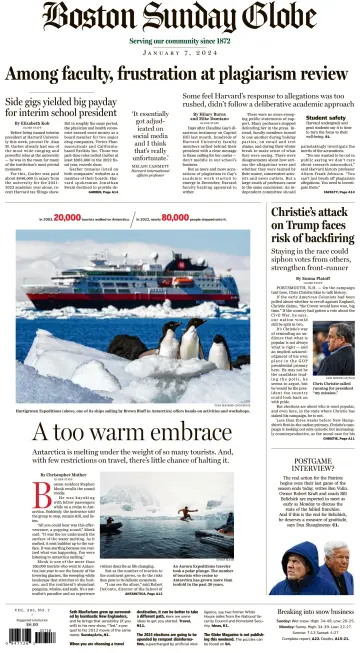 Boston Sunday Globe - 7 Jan 2024
