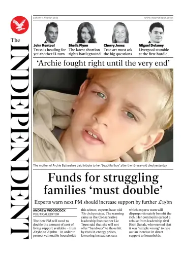 The Independent - 7 Aug 2022