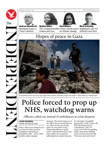 The Independent - 8 Aug 2022