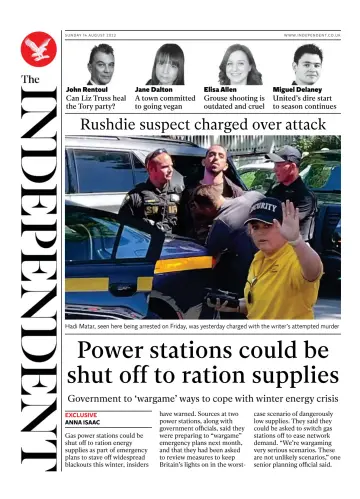 The Independent - 14 Aug 2022