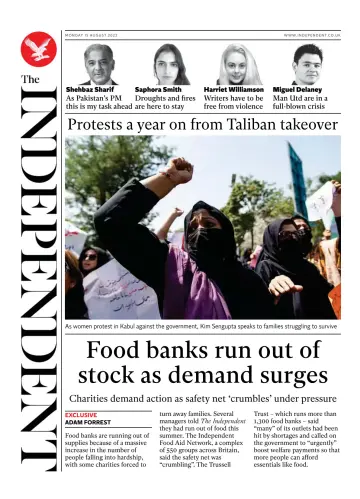 The Independent - 15 Aug 2022