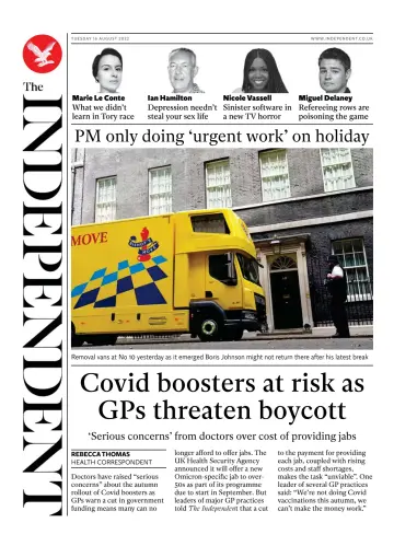 The Independent - 16 Aug 2022