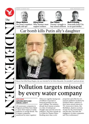 The Independent - 22 Aug 2022