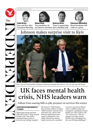 The Independent - 25 Aug 2022