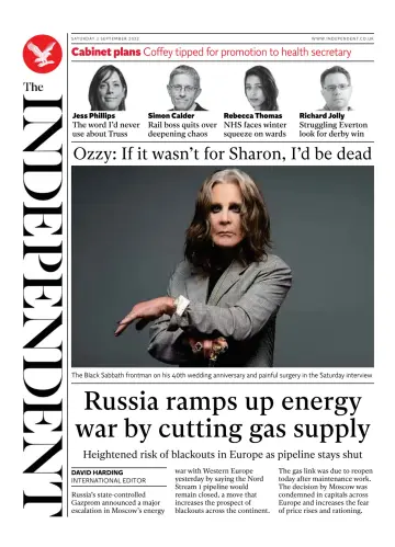 The Independent - 3 Sep 2022