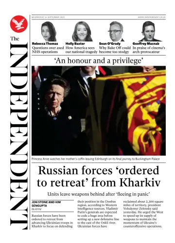 The Independent - 14 Sep 2022