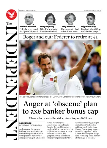 The Independent - 16 Sep 2022
