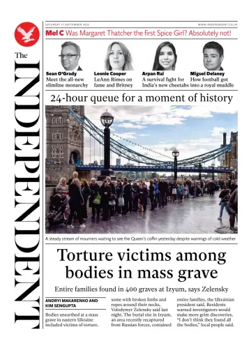 The Independent - 17 Sep 2022
