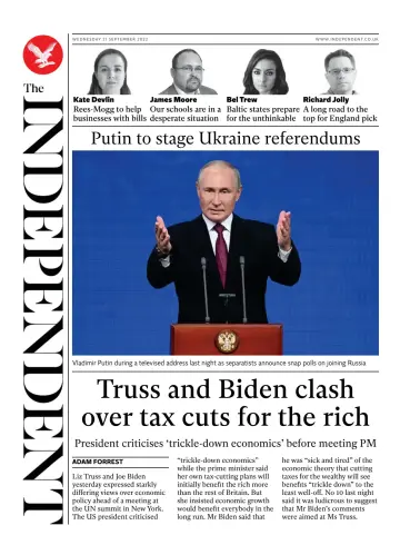 The Independent - 21 Sep 2022