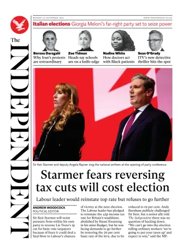 The Independent - 26 Sep 2022
