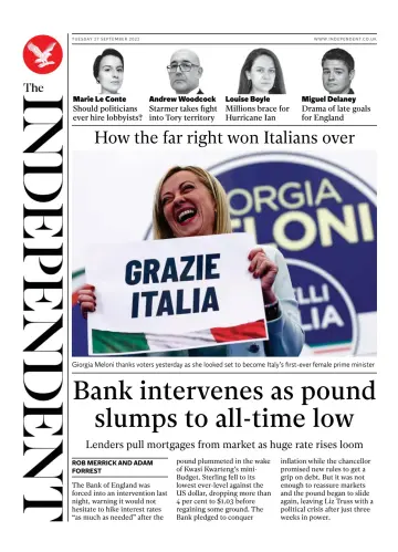 The Independent - 27 Sep 2022