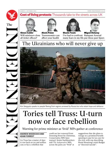The Independent - 2 Oct 2022