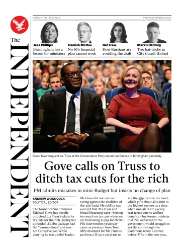 The Independent - 3 Oct 2022