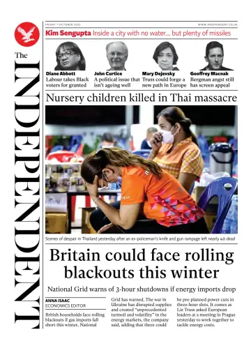 The Independent - 7 Oct 2022