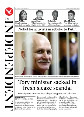 The Independent - 8 Oct 2022