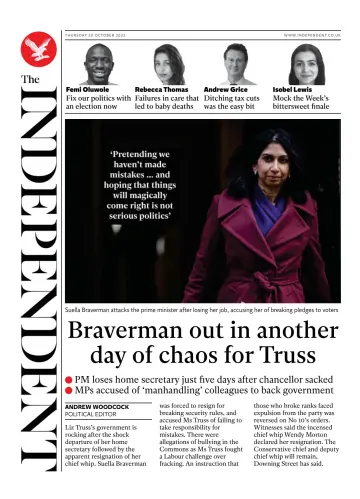 The Independent - 20 Oct 2022