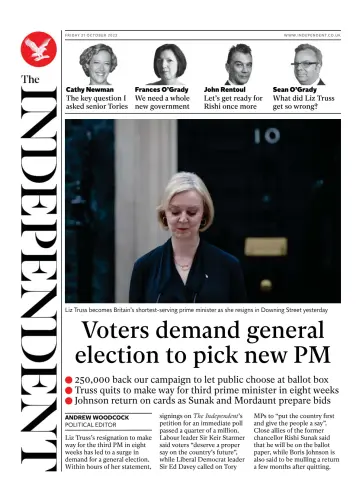 The Independent - 21 Oct 2022