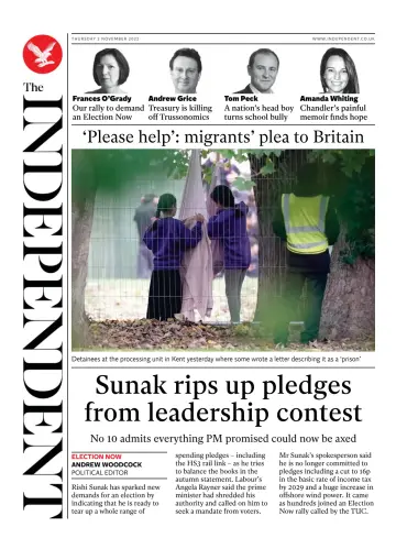 The Independent - 3 Nov 2022