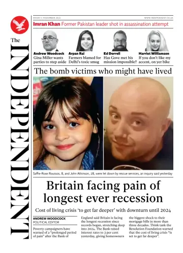 The Independent - 4 Nov 2022