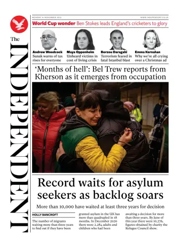 The Independent - 14 Nov 2022