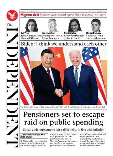 The Independent - 15 Nov 2022
