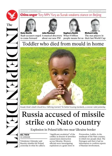 The Independent - 16 Nov 2022
