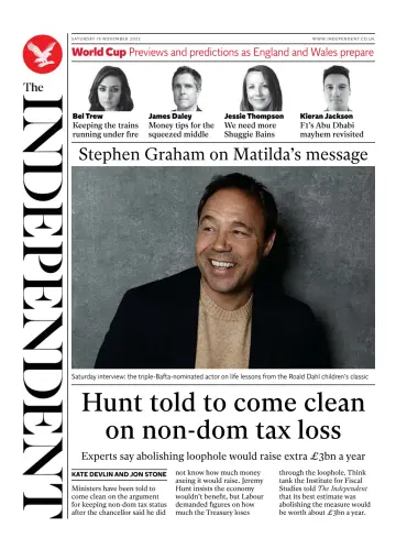 The Independent - 19 Nov 2022