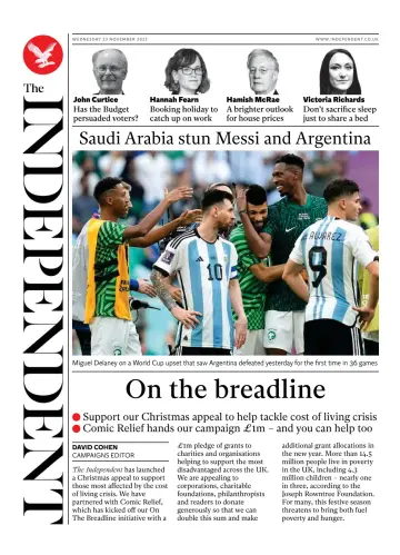 The Independent - 23 Nov 2022