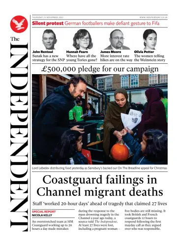The Independent - 24 Nov 2022