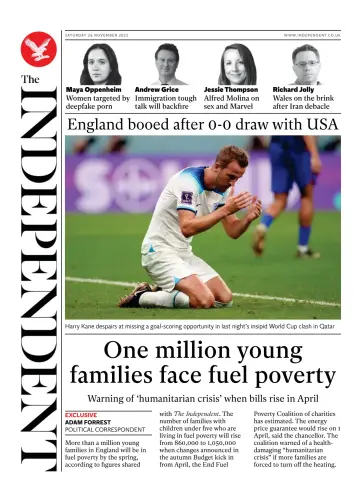 The Independent - 26 Nov 2022
